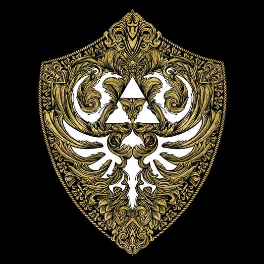 Hylian Victoriana (Gold) - Ringer T-Shirt