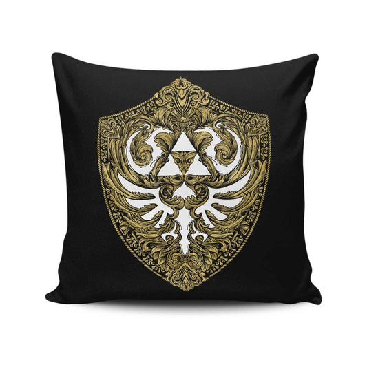 Hylian Victoriana (Gold) - Throw Pillow