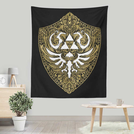 Hylian Victoriana (Gold) - Wall Tapestry