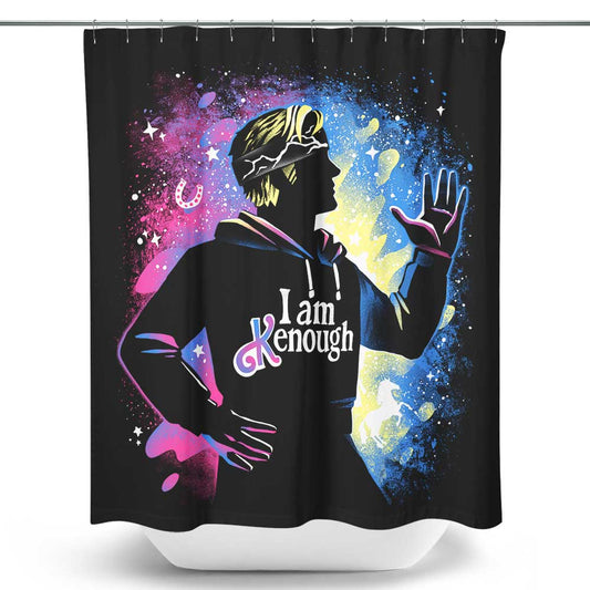 I Am Enough - Shower Curtain