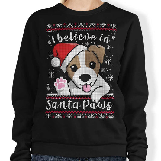 I Believe in Santa Paws - Sweatshirt