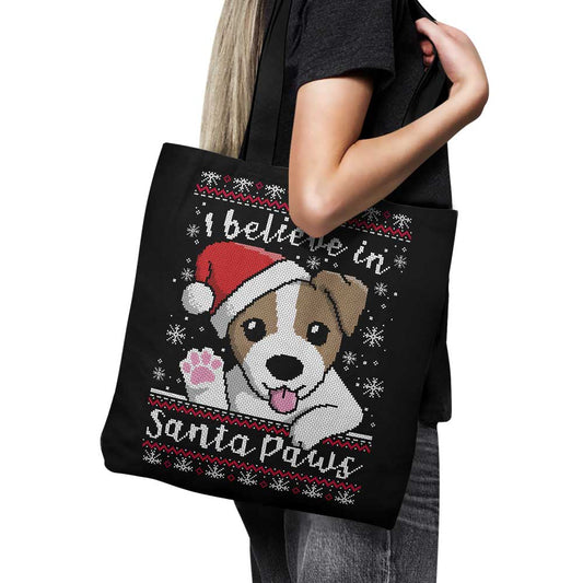 I Believe in Santa Paws - Tote Bag