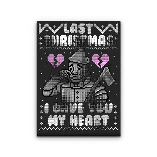 I Gave You My Heart - Canvas Print
