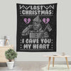 I Gave You My Heart - Wall Tapestry