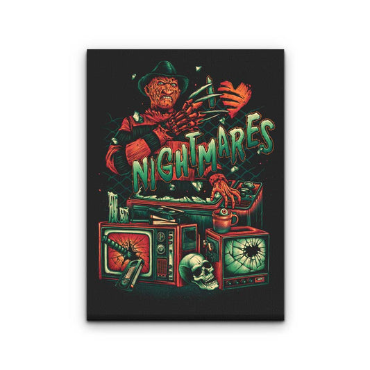 I Heart Nightmares - Canvas Print