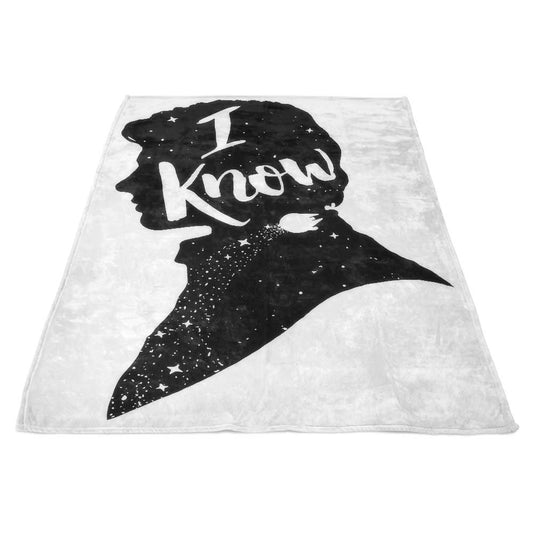 I Know - Fleece Blanket