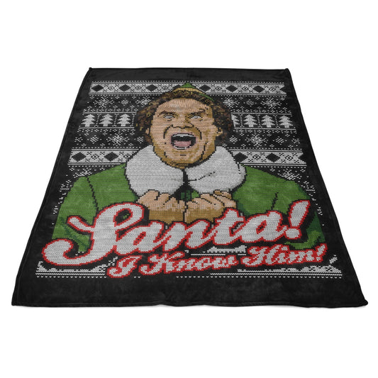I Know Him Sweater - Fleece Blanket