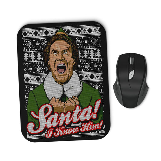 I Know Him Sweater - Mousepad