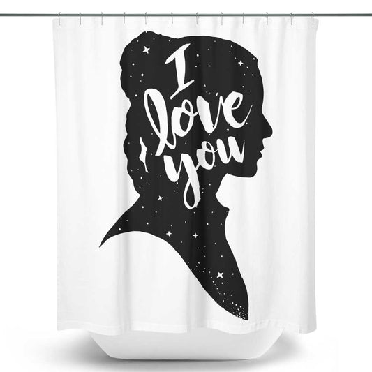 I Love You - Shower Curtain