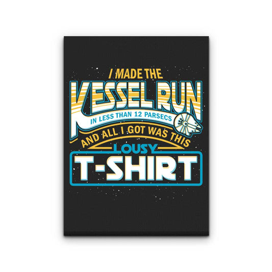 I Made the Kessel Run - Canvas Print