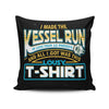 I Made the Kessel Run - Throw Pillow