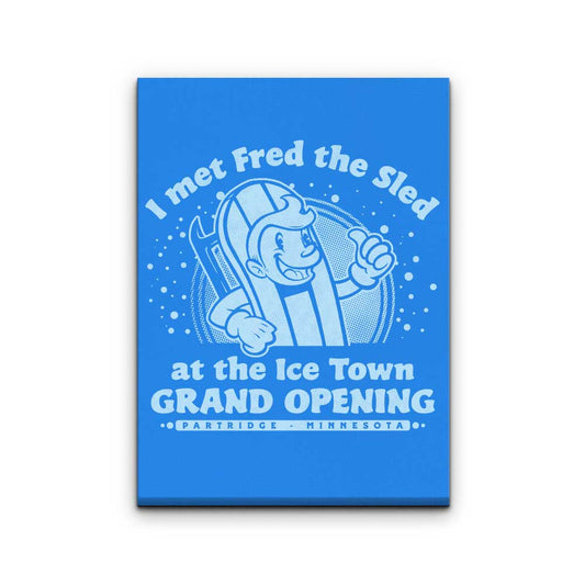 I Met Fred - Canvas Print