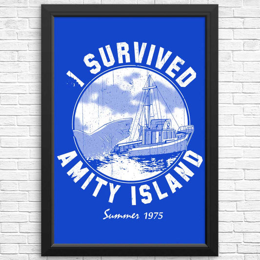 I Survived Amity Island - Posters & Prints