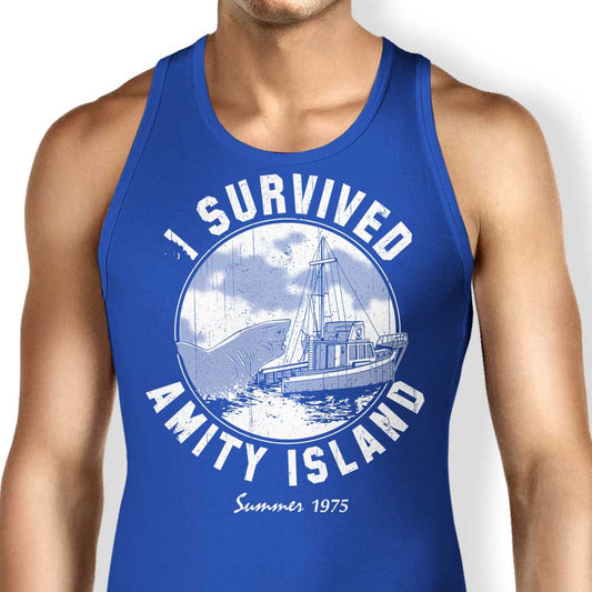 I Survived Amity Island - Tank Top