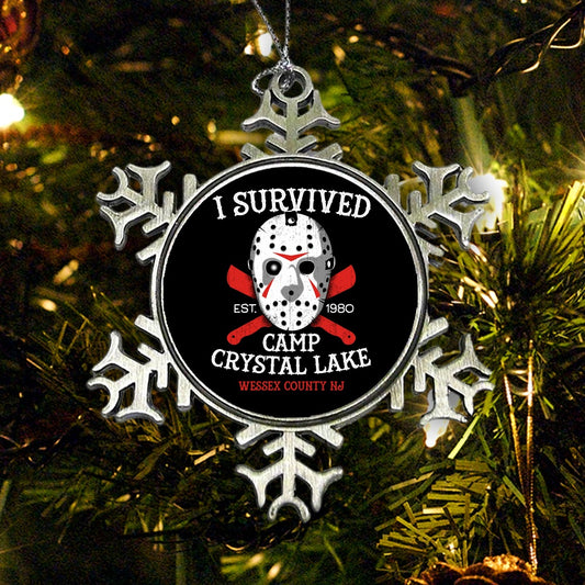 I Survived Camp Crystal Lake - Ornament