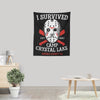 I Survived Camp Crystal Lake - Wall Tapestry