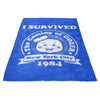 I Survived Gozer - Fleece Blanket
