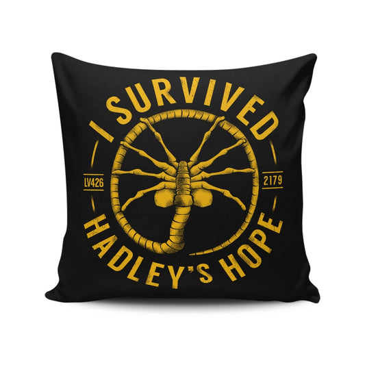 I Survived Hadley's Hope - Throw Pillow