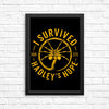 I Survived Hadley's Hope - Posters & Prints