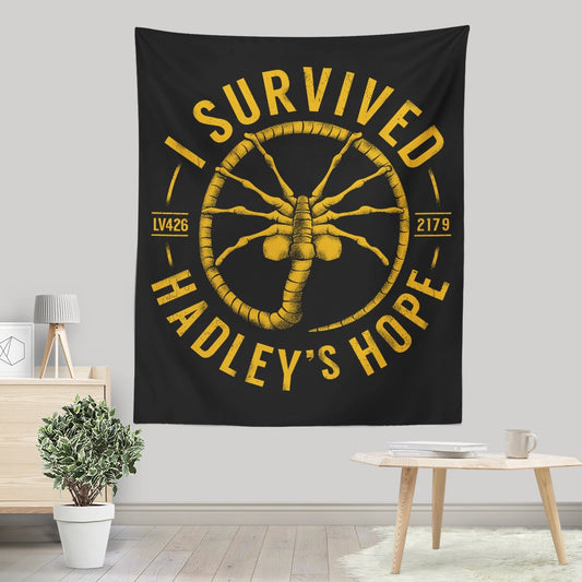 I Survived Hadley's Hope - Wall Tapestry
