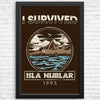 I Survived Isla Nublar - Posters & Prints