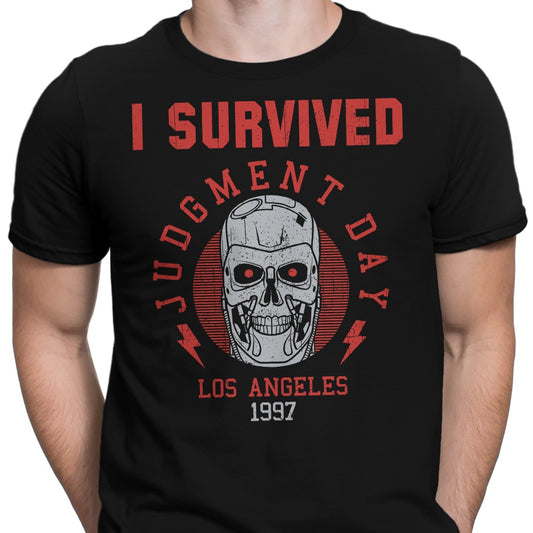 I Survived Judgement Day - Men's Apparel