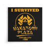 I Survived Nakatomi Plaza - Canvas Print