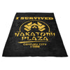 I Survived Nakatomi Plaza - Fleece Blanket