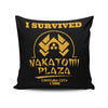 I Survived Nakatomi Plaza - Throw Pillow