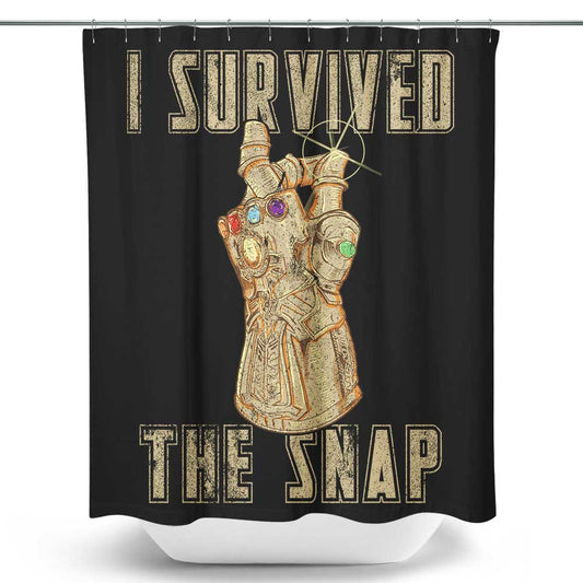 I Survived the Decimation - Shower Curtain