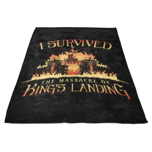 I survived the Mad Queen - Fleece Blanket