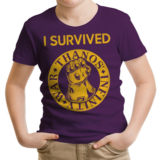 I Survived the Snap - Youth Apparel