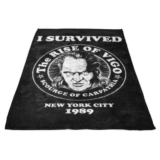 I Survived Vigo - Fleece Blanket