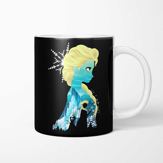 Ice Princess Silhouette - Mug