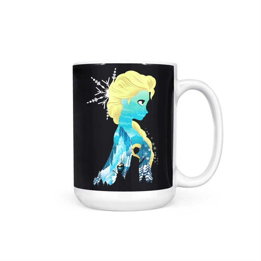 Ice Princess Silhouette - Mug