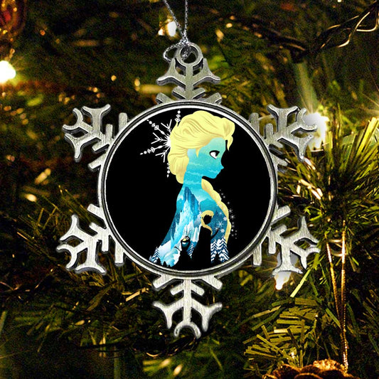 Ice Princess Silhouette - Ornament