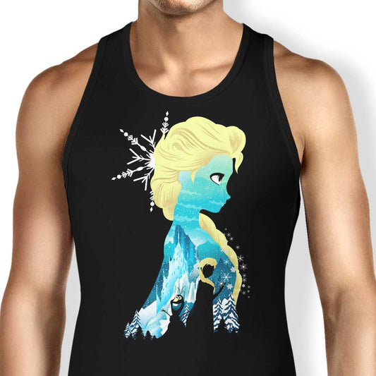 Ice Princess Silhouette - Tank Top