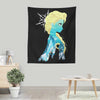 Ice Princess Silhouette - Wall Tapestry
