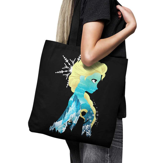 Ice Princess Silhouette - Tote Bag