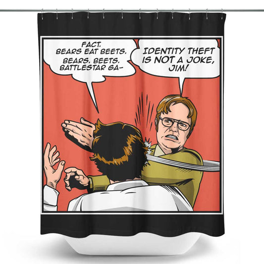 Identity Slap - Shower Curtain
