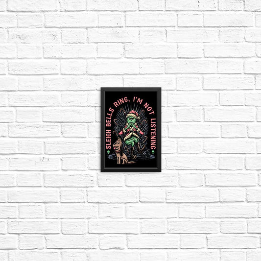 I'm Not Listening - Posters & Prints