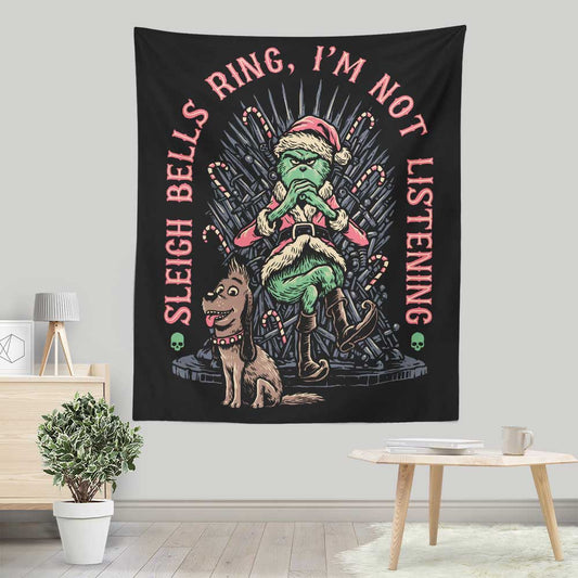 I'm Not Listening - Wall Tapestry