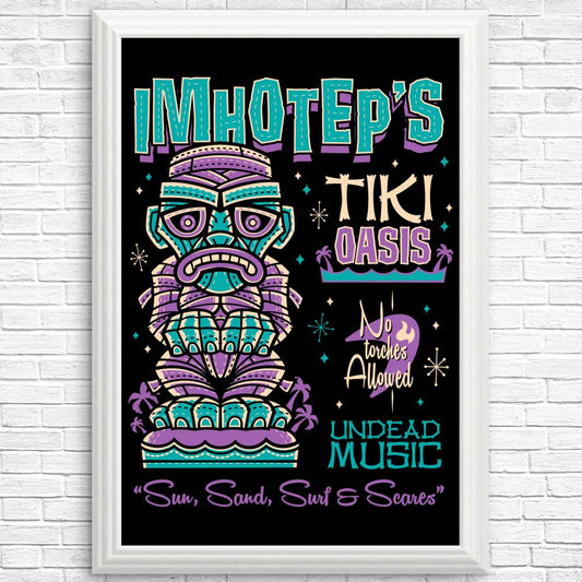 Imhotep Tiki - Posters & Prints