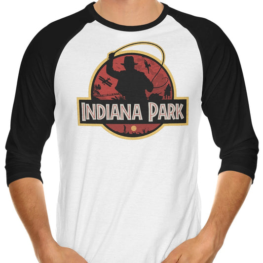 Indiana Park - 3/4 Sleeve Raglan T-Shirt