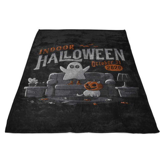 Indoor Halloween - Fleece Blanket