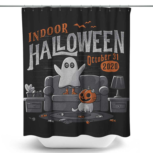 Indoor Halloween - Shower Curtain