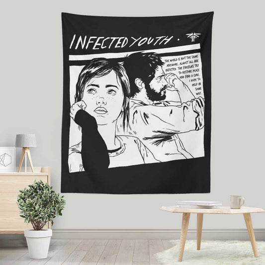 Infected Youth - Wall Tapestry