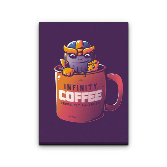 Infinity Coffee - Canvas Print