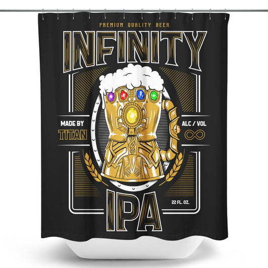 Infinity IPA - Shower Curtain