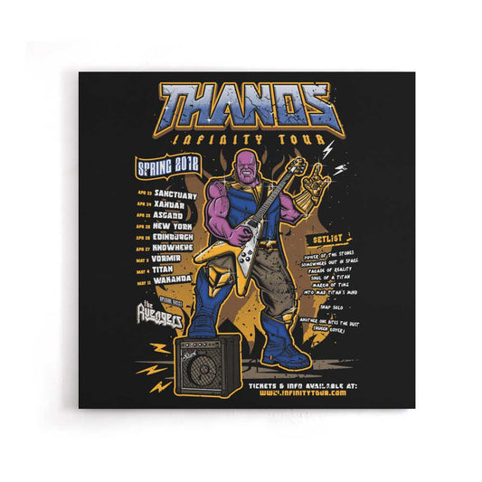 Infinity Tour - Canvas Print